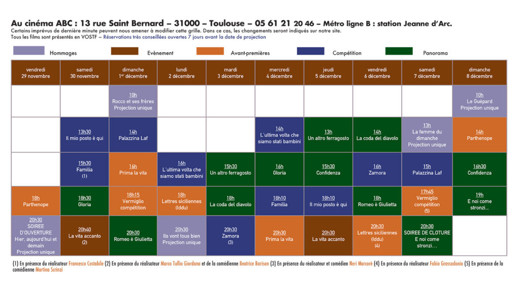 La programmation de la 20ème édition est en ligne !